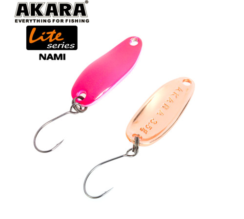Блесна колеблющаяся Akara Lite Series Nami (2 гр) цвет CU-28