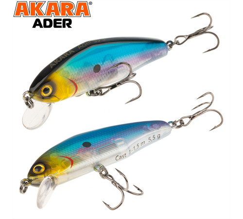 Воблер Akara Ader 55S, цвет A77