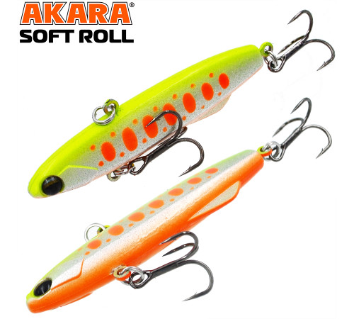 Воблер Akara раттлин Soft Roll 70, цвет A194