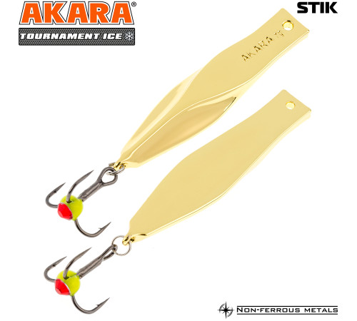 Блесна зимняя Akara Tournament Ice Stik, 20 гр цвет Go