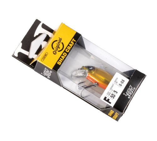 Воблер Lucky John Original SHAD CRAFT 50F, цвет A018
