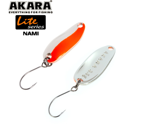 Блесна колеблющаяся Akara Lite Series Nami (2 гр) цвет SIL-29