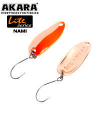 Блесна колеблющаяся Akara Lite Series Nami (1.5 гр) цвет CU-29