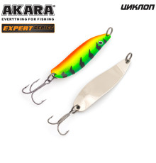 Блесна колеблющаяся Akara Expert Циклоп 60 (10 гр) цвет 8/SIL