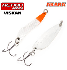 Блесна колеблющаяся Akara Action Series Viskan 65 (21 гр) цвет AB88