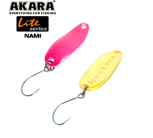Блесна колеблющаяся Akara Lite Series Nami (2 гр) цвет GO-28
