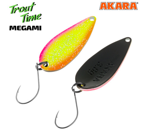 Блесна колеблющаяся Akara Trout Time Megami (3.8 гр) цвет 52