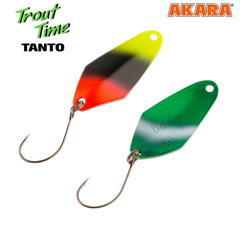 Блесна колеблющаяся Akara Trout Time Tanto (2.8 гр) цвет 69