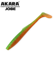 Силиконовые приманки Akara Jobe 100 мм,  цвет #K18, 4 шт.
