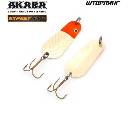 Блесна колеблющаяся Akara Expert Шторлинг 65 (22 гр) цвет 3/Go