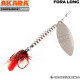 Блесна вертушка Akara Fora Long №1 (3,2 гр) цвет A19