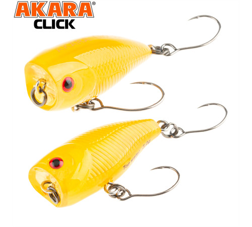 Воблер-поппер Akara Click 35F (цвет A268)
