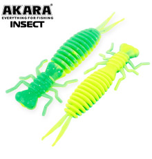 Силиконовые приманки Akara Insect 50 мм, цвет #88T, 5 шт.