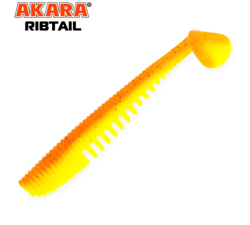 Силиконовые приманки Akara Ribtail 60 мм,  цвет #84T, 6 шт.