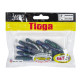 Силиконовые приманки Lucky John Pro Series TIOGA 2.9in Z13, 7шт, виброхвост