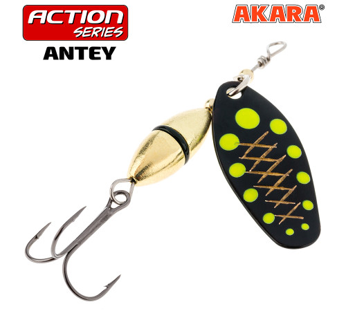 Блесна вертушка Akara Action Series Antey №4 (9.5 гр) цвет A17