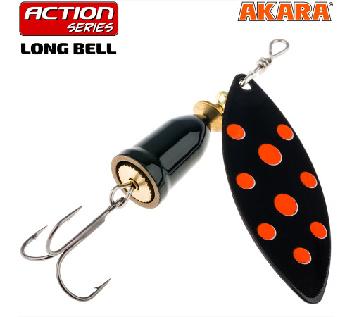 Блесна вертушка Akara Action Series Long Bell №1 (6 гр) цвет A8