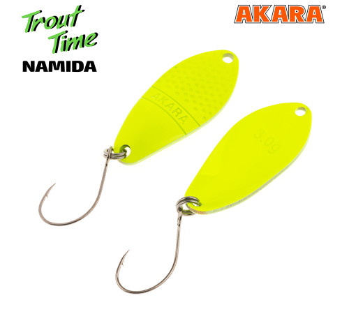 Блесна колеблющаяся Akara Trout Time Namida (3 гр) цвет 61