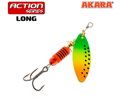 Блесна вертушка Akara Action Series Long №1+ (6.5 гр) цвет A22