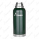 Термос (HS.TM-057-G) 1000ML с ситечком зеленый (2 крышки-кружки) TONAR