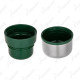 Термос (HS.TM-057-G) 1000ML с ситечком зеленый (2 крышки-кружки) TONAR