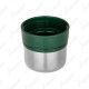 Термос (HS.TM-057-G) 1000ML с ситечком зеленый (2 крышки-кружки) TONAR