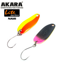 Блесна колеблющаяся Akara Lite Series Nami (1.5 гр) цвет 23