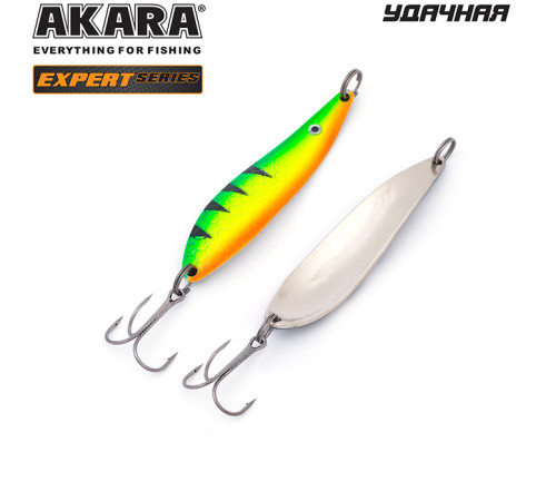 Блесна колеблющаяся Akara Expert Удачная 80 (15 гр) цвет 6/SIL