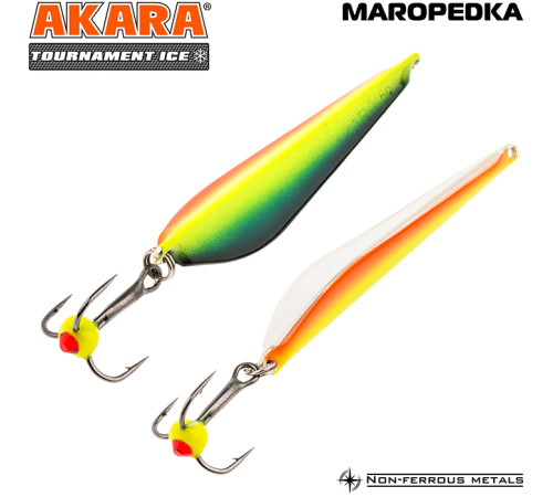 Блесна зимняя Akara Tournament Ice Maropedka, 18 гр цвет 27/Sil