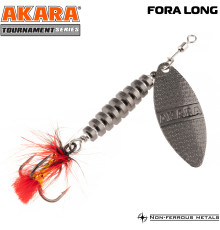 Блесна вертушка Akara Fora Long №1 (3,2 гр) цвет A24