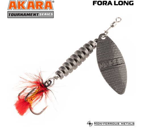 Блесна вертушка Akara Fora Long №1 (3,2 гр) цвет A24