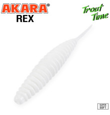 Силиконовые приманки Akara Trout Time REX 2 Shrimp, форелевая, 50,7 мм, цвет #R2, 10 шт.