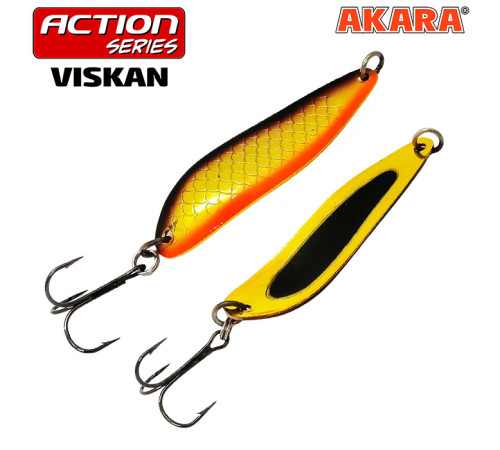 Блесна колеблющаяся Akara Action Series Viskan 65 (18 гр) цвет AB126