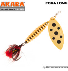 Блесна вертушка Akara Fora Long №1 (3,2 гр) цвет A3