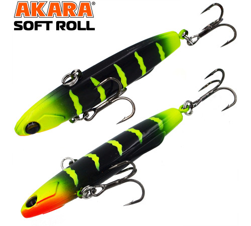 Воблер Akara раттлин Soft Roll 70, цвет A291