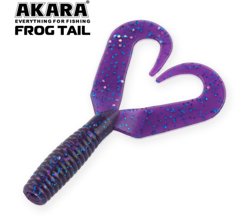 Силиконовые приманки Akara Frog Tail 40 мм, цвет #X040, 6 шт.