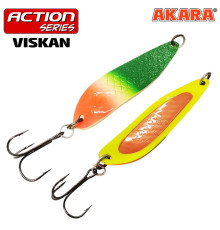 Блесна колеблющаяся Akara Action Series Viskan 65 (18 гр) цвет AB121
