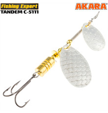 Блесна вертушка Akara Tandem №4/2 (10 гр) цвет 9-116