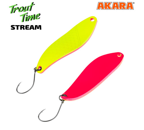 Блесна колеблющаяся Akara Trout Time Stream 40 (4 гр) цвет 64