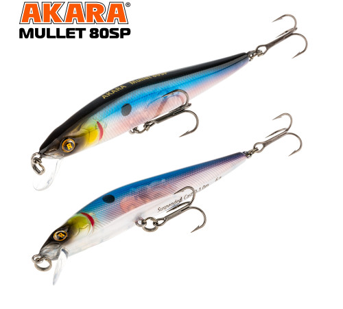 Воблер Akara Mullet 80 SP (цвет A77)