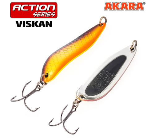 Блесна колеблющаяся Akara Action Series Viskan 65 (18 гр) цвет AB127