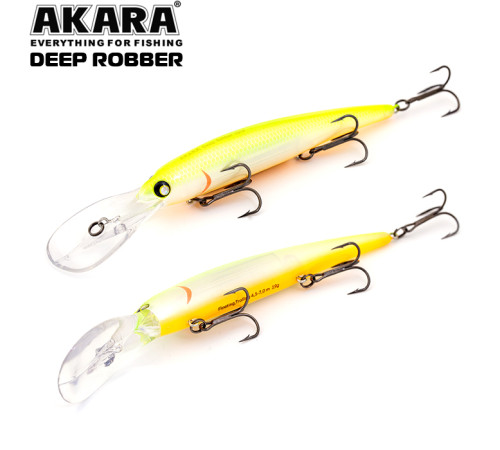 Воблер для троллинга Akara Deep Robber 120 F (цвет A127)