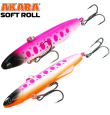 Воблер Akara раттлин Soft Roll 80, цвет A286