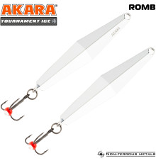 Блесна зимняя Akara Tournament Ice Romb, 7 гр цвет Sil