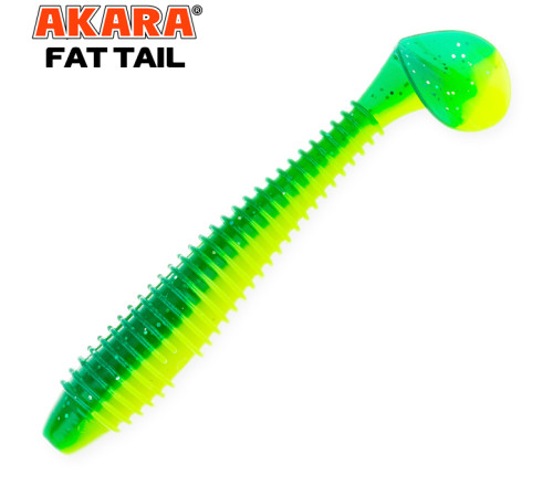 Силиконовые приманки Akara Fat Tail 180 мм,  цвет #88T, 3 шт.