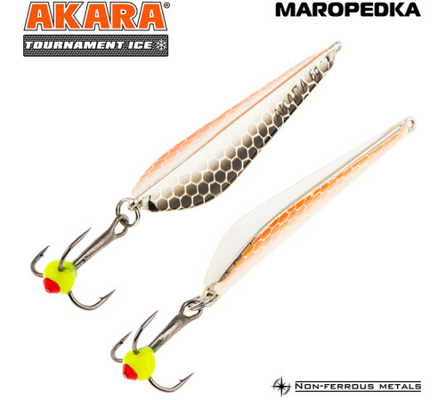 Блесна зимняя Akara Tournament Ice Maropedka, 6 гр цвет 21/Sil