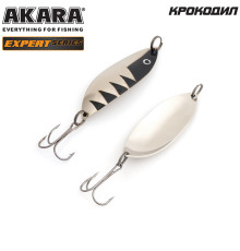Блесна колеблющаяся Akara Expert Крокодил 70 (15 гр) цвет 13/SIL