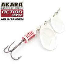 Блесна вертушка Akara Action Series Aglia Tandem №1/3 (8 гр) цвет A19