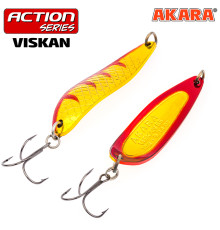 Блесна колеблющаяся Akara Action Series Viskan 65 (15 гр) цвет AB129