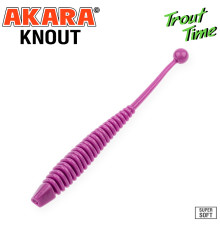 Силиконовые приманки Akara Trout Time KNOUT 2.5 Shrimp, форелевая, 63,5 мм, цвет #459, 10 шт.